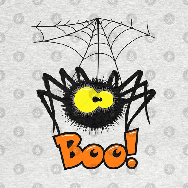 Cute Halloween Spider by Scud"